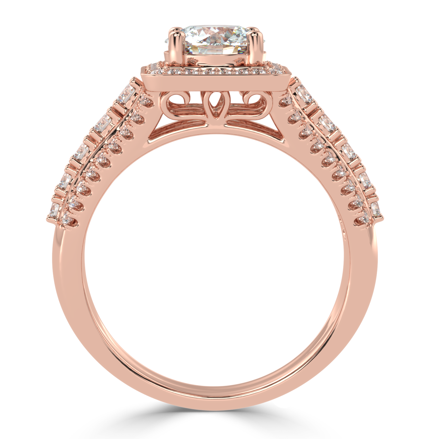 Buy 1.74Ct H VS1 Natural Diamond Ring | SolitaireKart